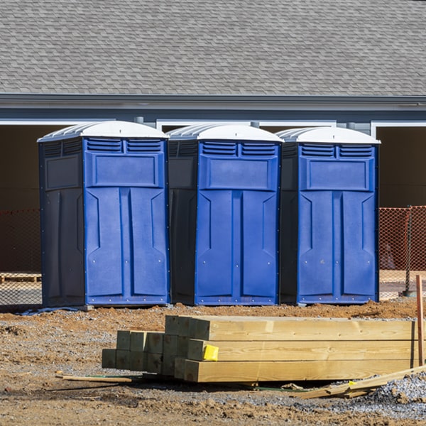 how can i report damages or issues with the portable toilets during my rental period in Oxon Hill Maryland